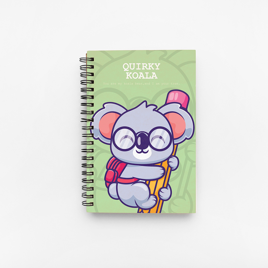 HappyPOP Quirky Koala A5 Sketchbook