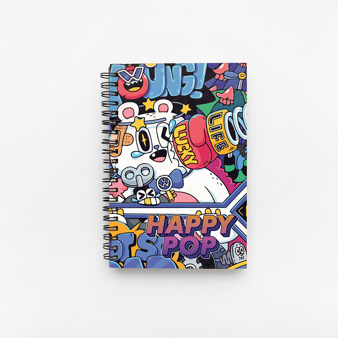 HappyPOP Lucky Doodle A5 Sketchbook